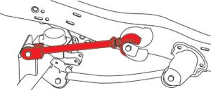 Jeep Wrangler Adjustable Upper Control Arm - Front Left - SPC Performance - Adjustable - `18-`23